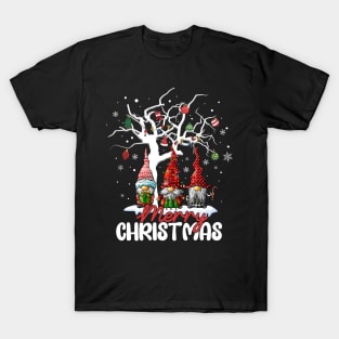 Merry Christmas Gnomes Xmas Family Men Women Shirt T-Shirt